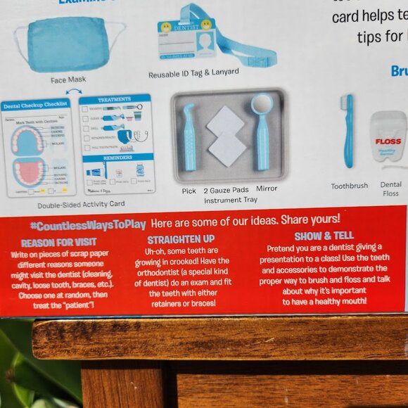 NEW Melissa & Doug Dentist Dental Pretend Play Teeth Set 25-piece Includes set o - Picture 7 of 15